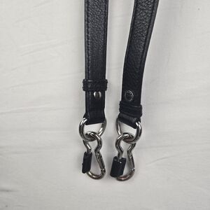 Marc By Marc Jacobs Black Crossbody Bag Strap with Silver Tone Hardware